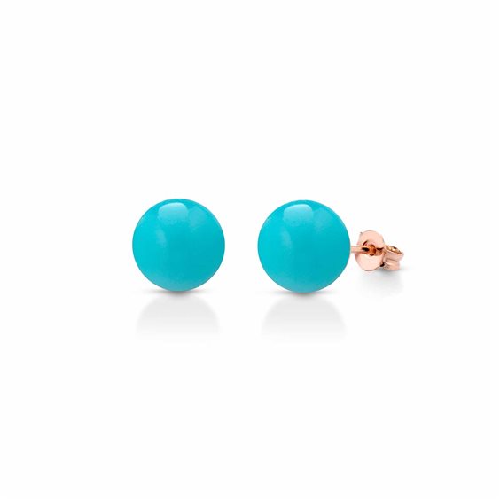 Pendientes Glamour Mujer LELUNE GLAMOUR in Plata Pasta di turchese LGE412 - LGE412